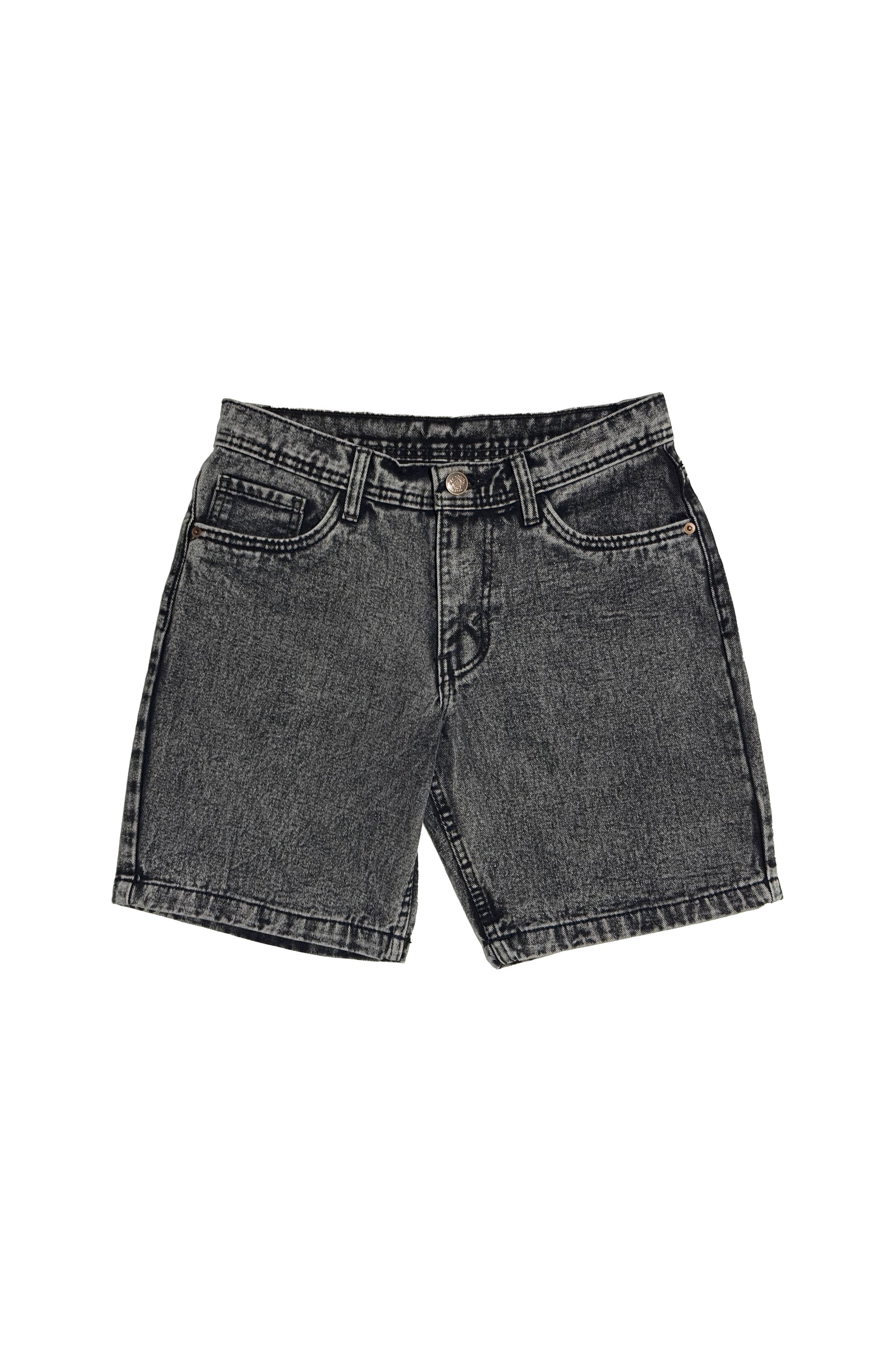 Premium Acid Wash Denim Short