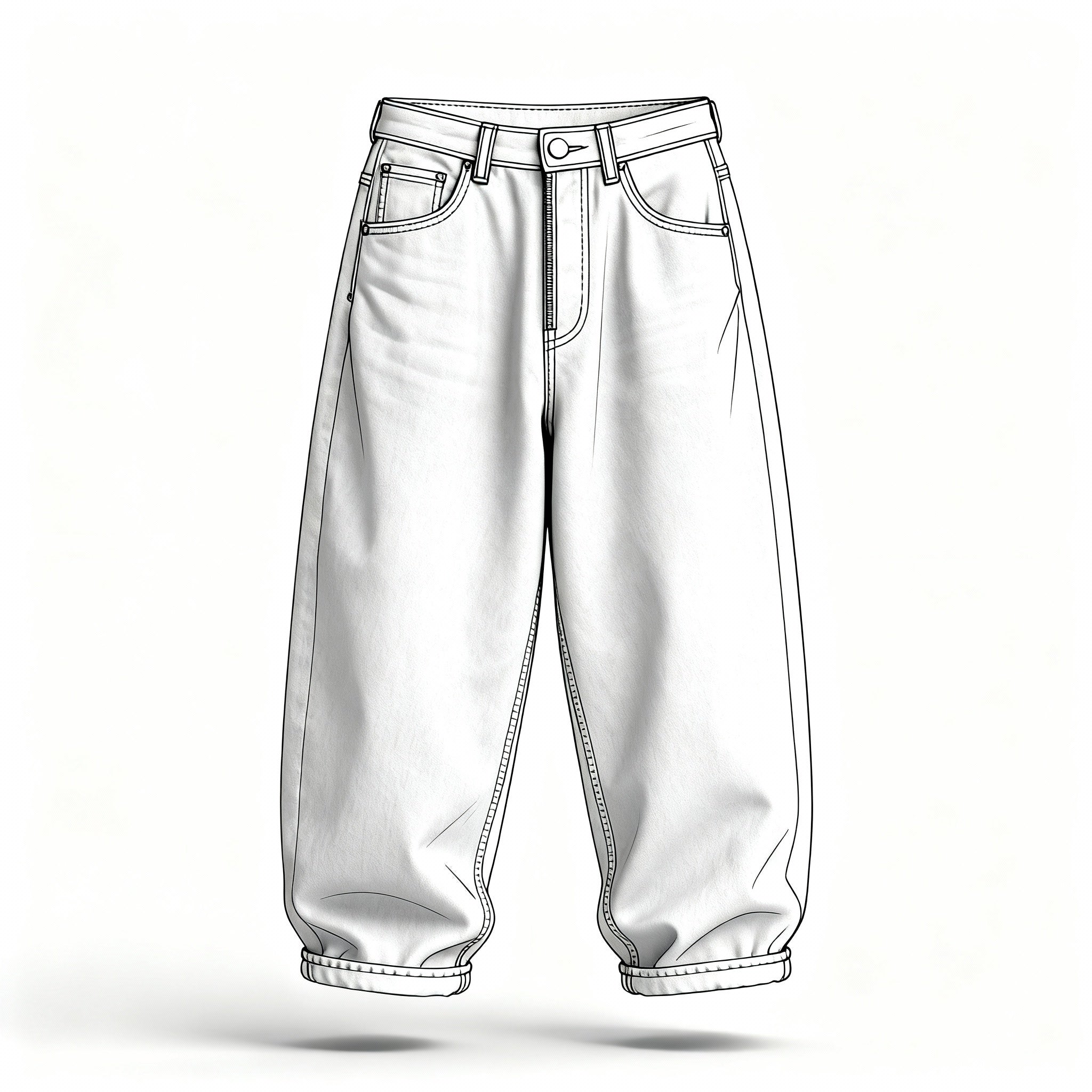 PREMUIM DENIM OVERSZIED DROP