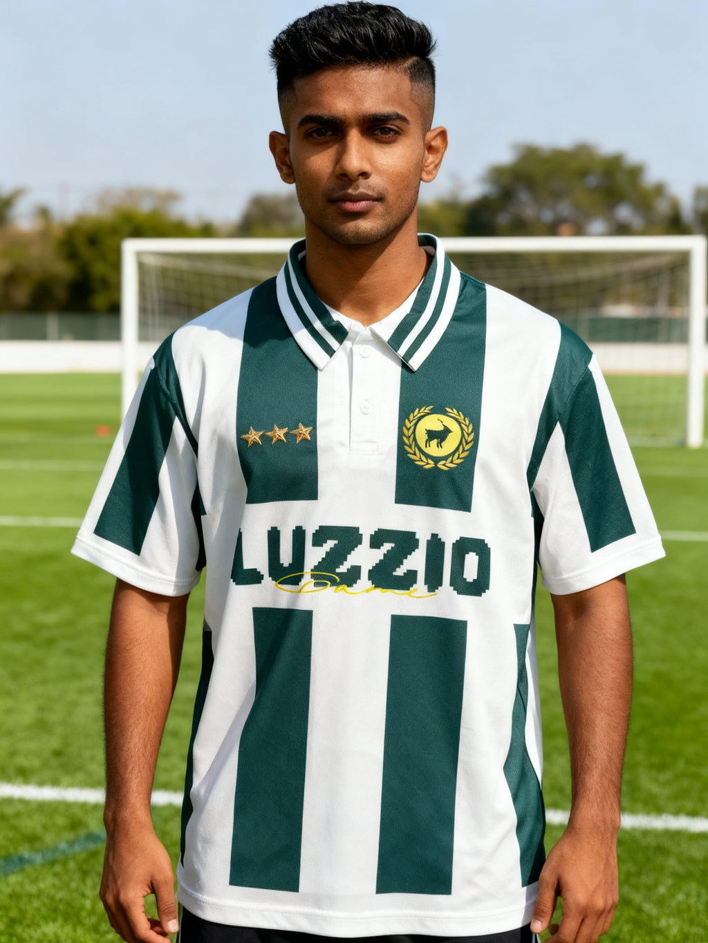 Luzzio Game Lightweight Oversized Polo T-shirt