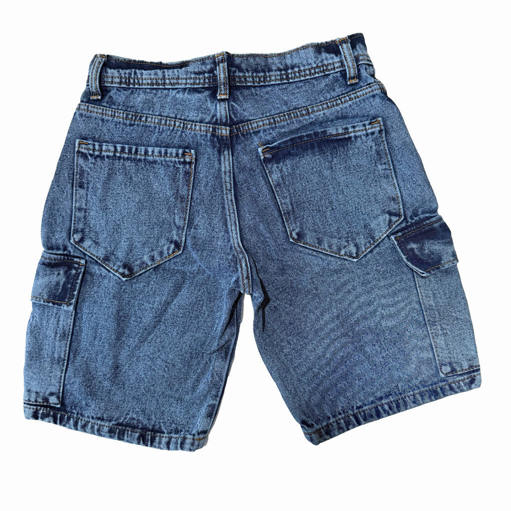 Premium heavyweight pocket denim short