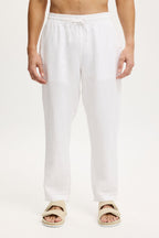 Premuim White Linen Choku Linen Pant