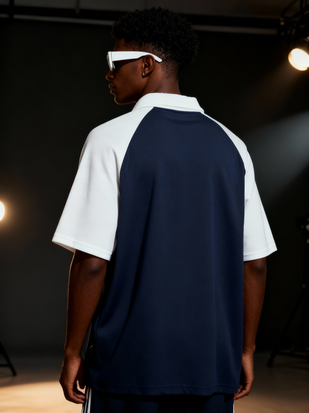 Oversized Raglan Polo