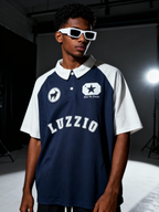 Oversized Raglan Polo
