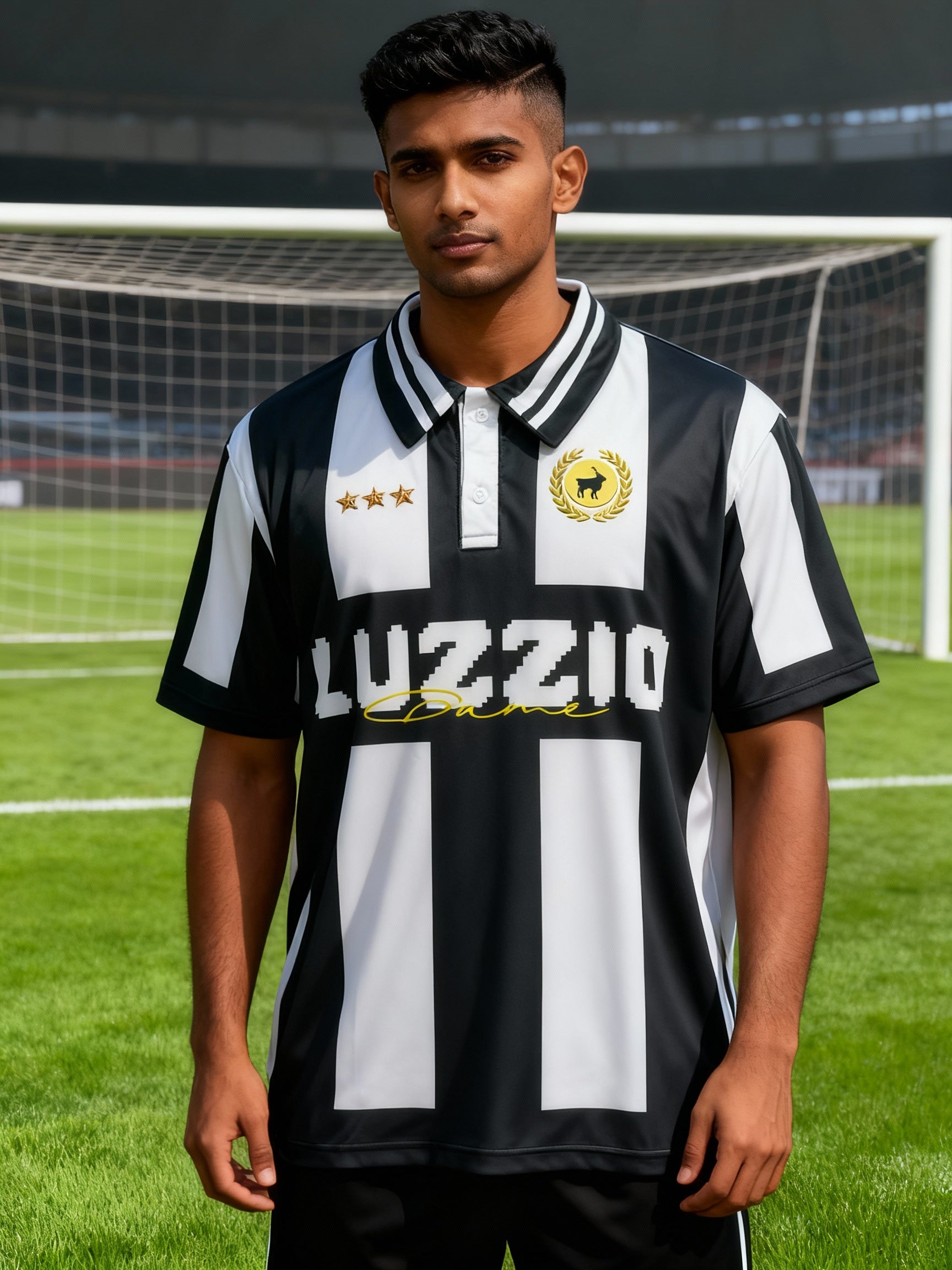 Luzzio Game Lightweight Oversized Polo T-shirt