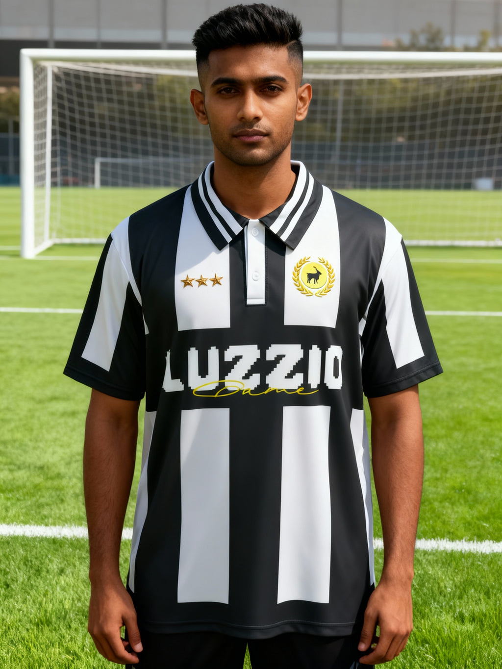 Luzzio Game Lightweight Oversized Polo T-shirt