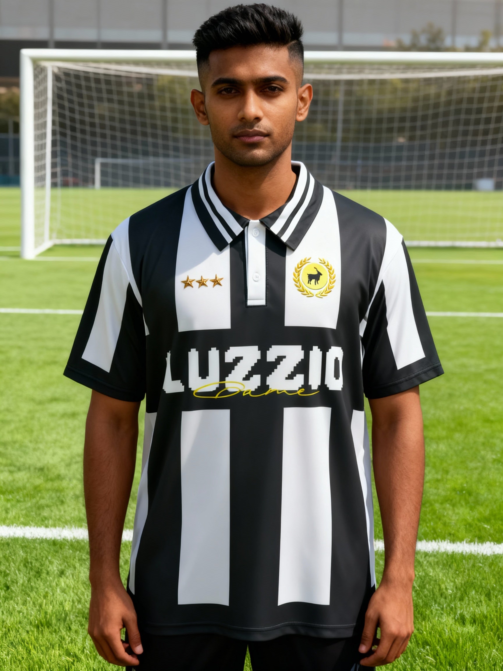 Luzzio Game Lightweight Oversized Polo T-shirt