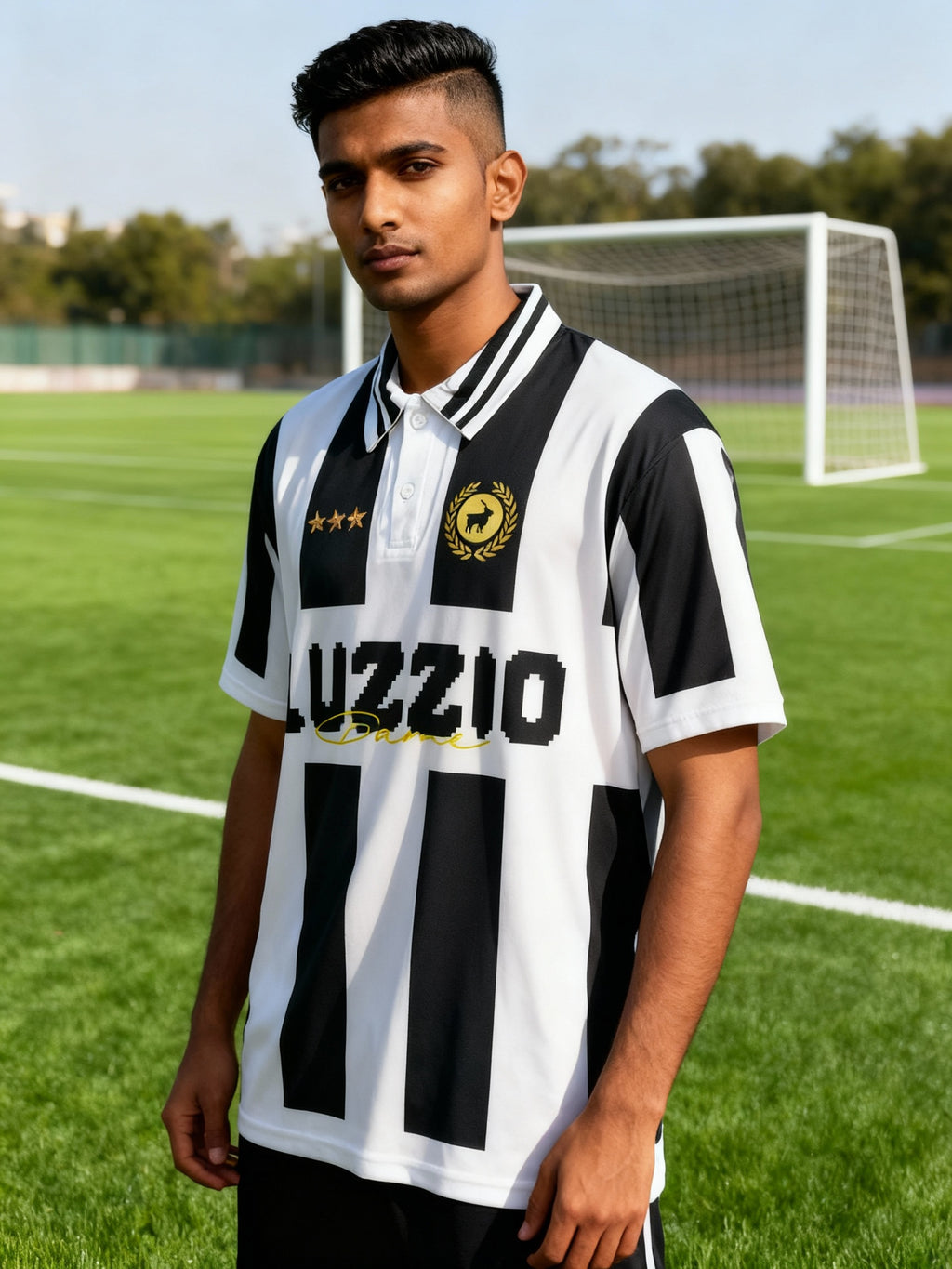 Luzzio Game Lightweight Oversized Polo T-shirt