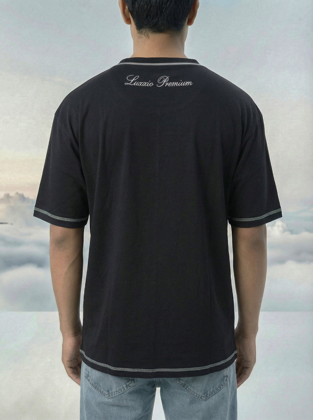 Baseline Oversize Tee Black