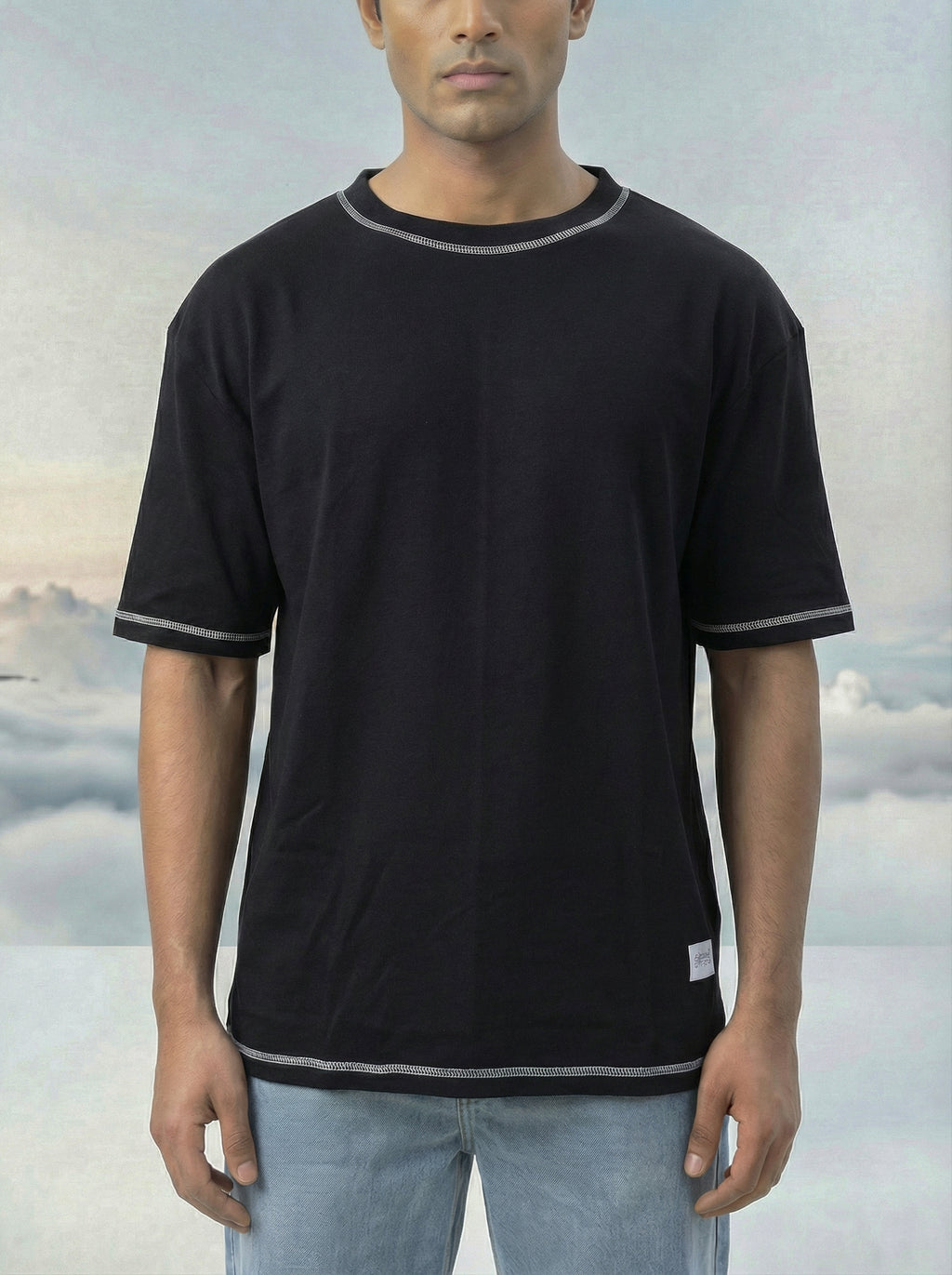 Baseline Oversize Tee Black