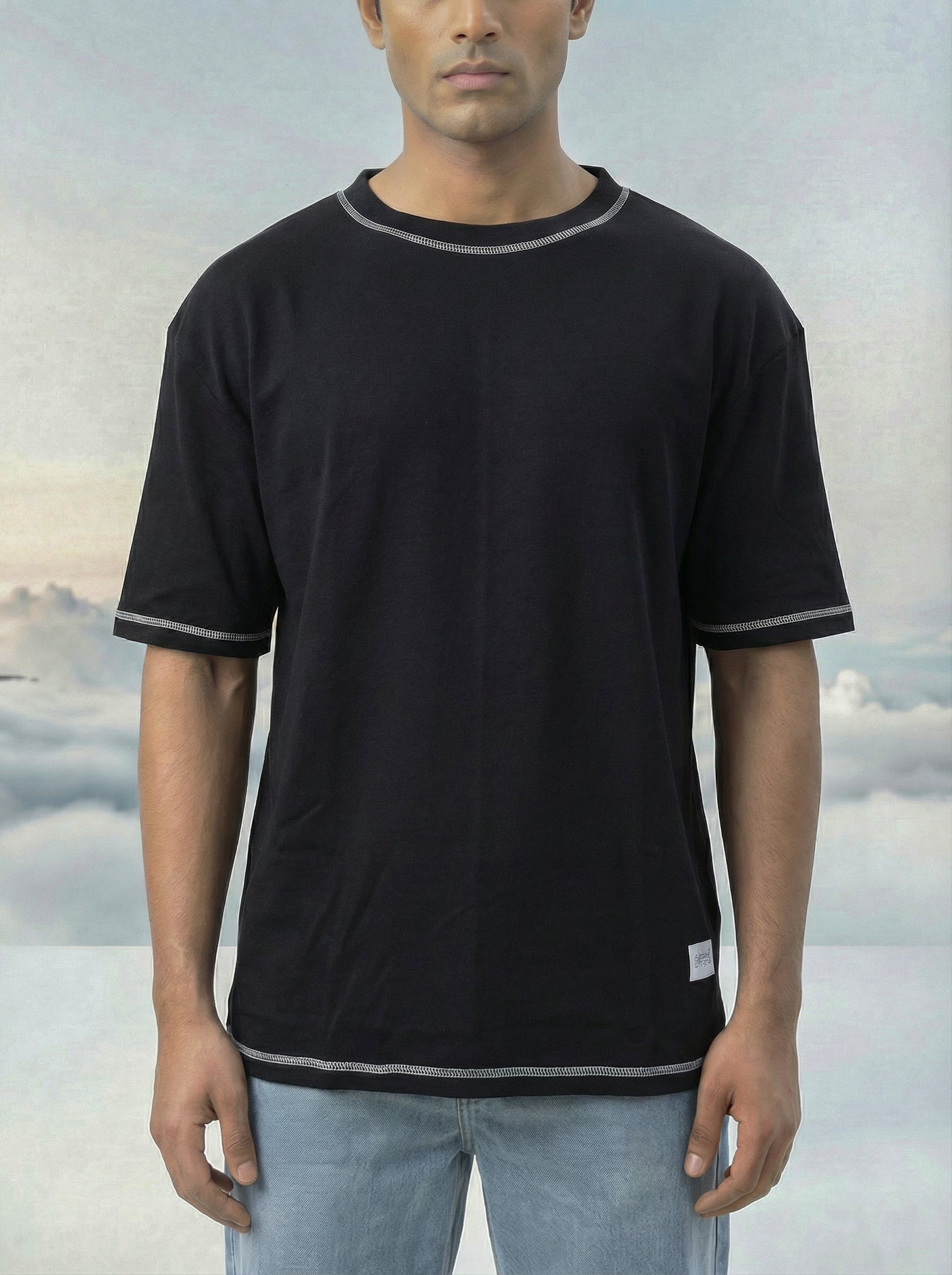 Baseline Oversize Tee Black