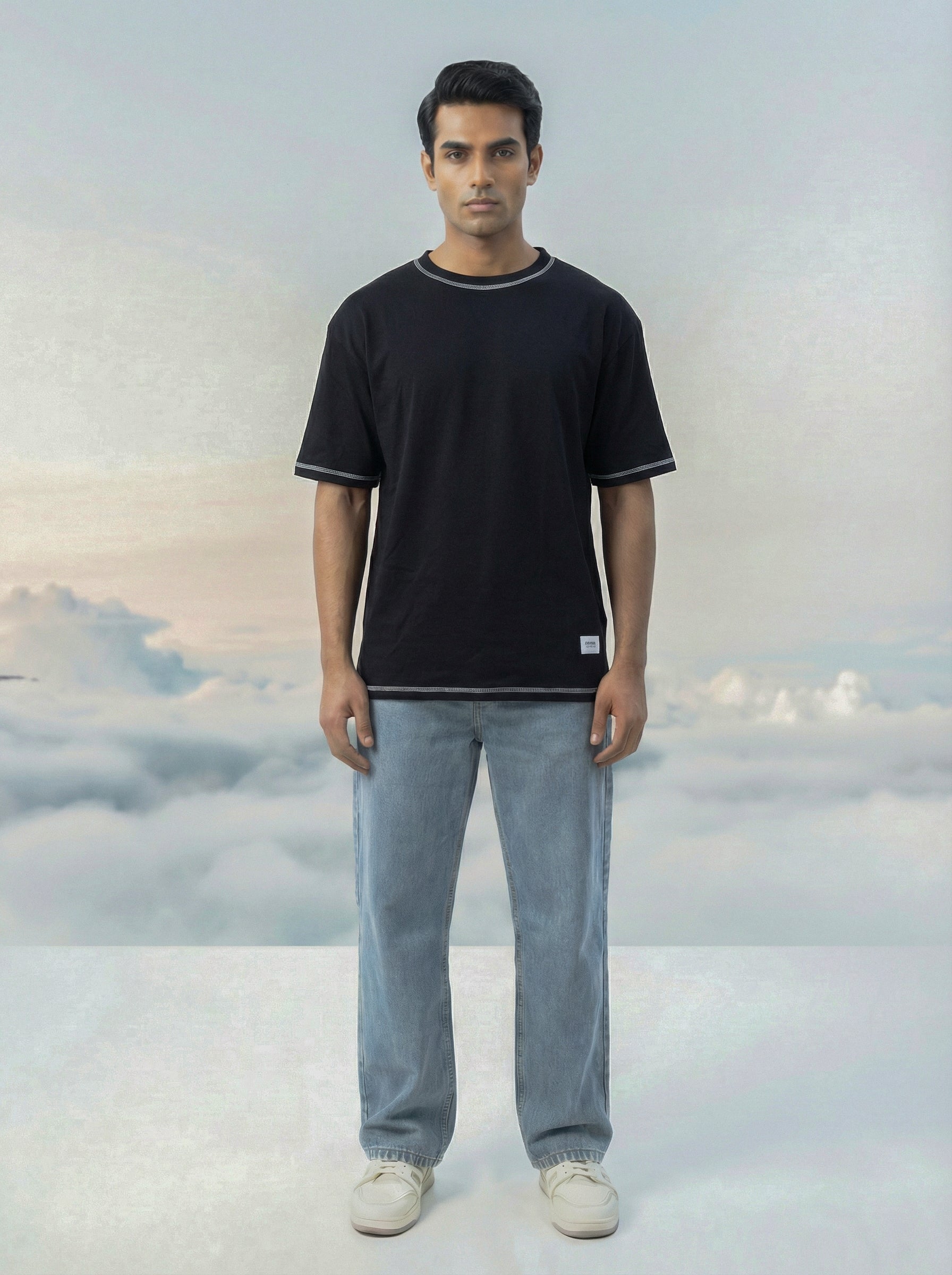 Baseline Oversize Tee Black