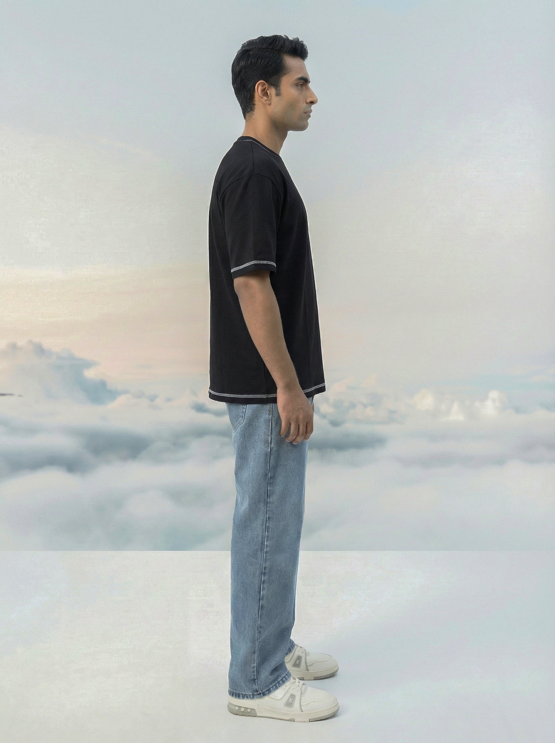 Baseline Oversize Tee Black