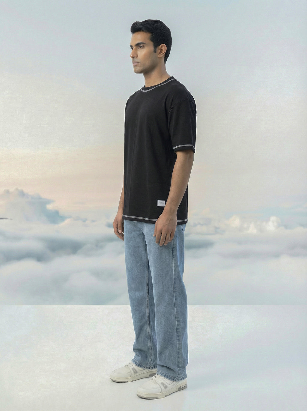 Baseline Oversize Tee Black