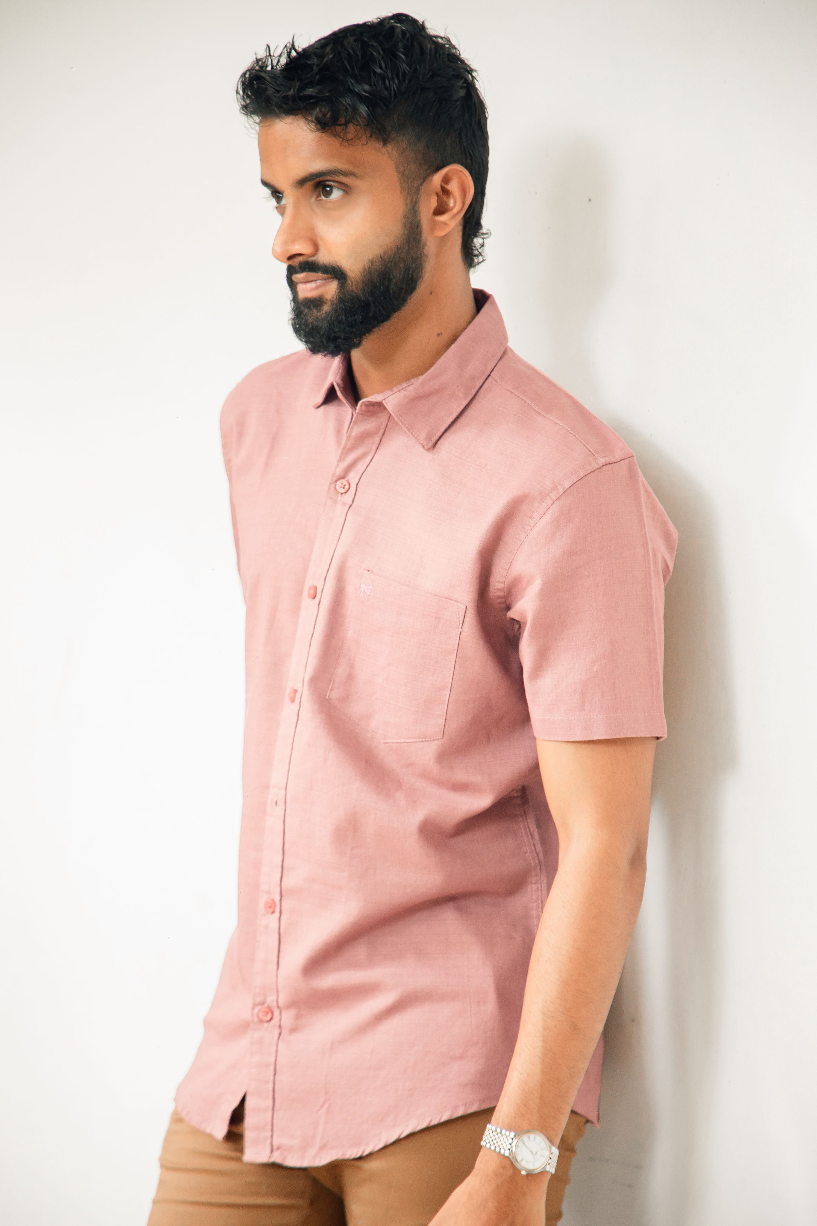Crepe Premium Linen Shirt Regular fit
