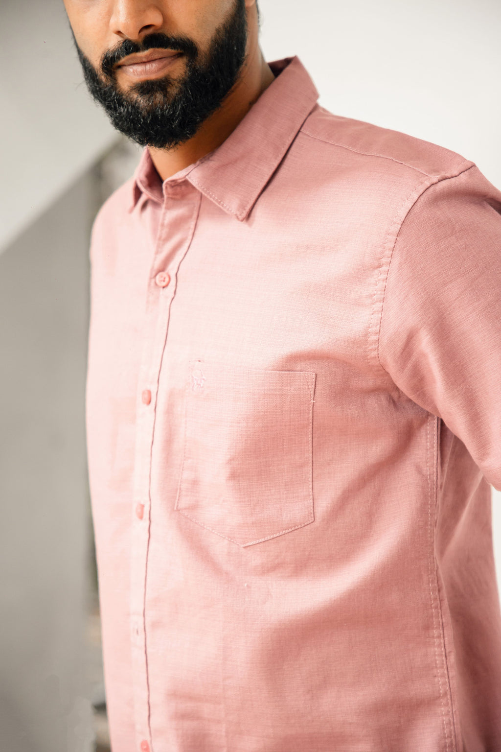 Crepe Premium Linen Shirt Regular fit
