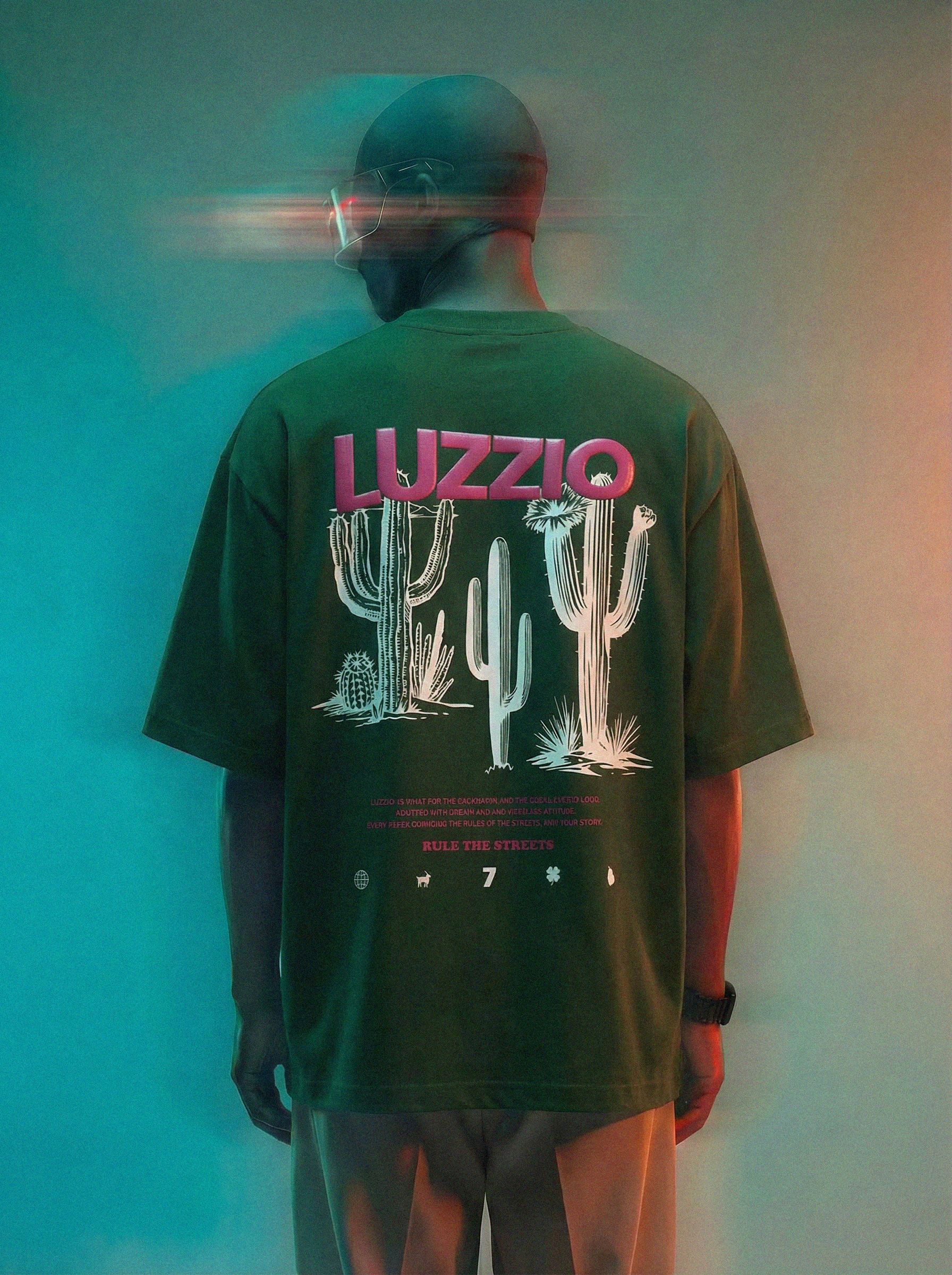 Cactus Puff Tee Oversized