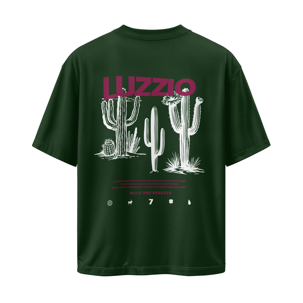 Cactus Puff Tee Oversized
