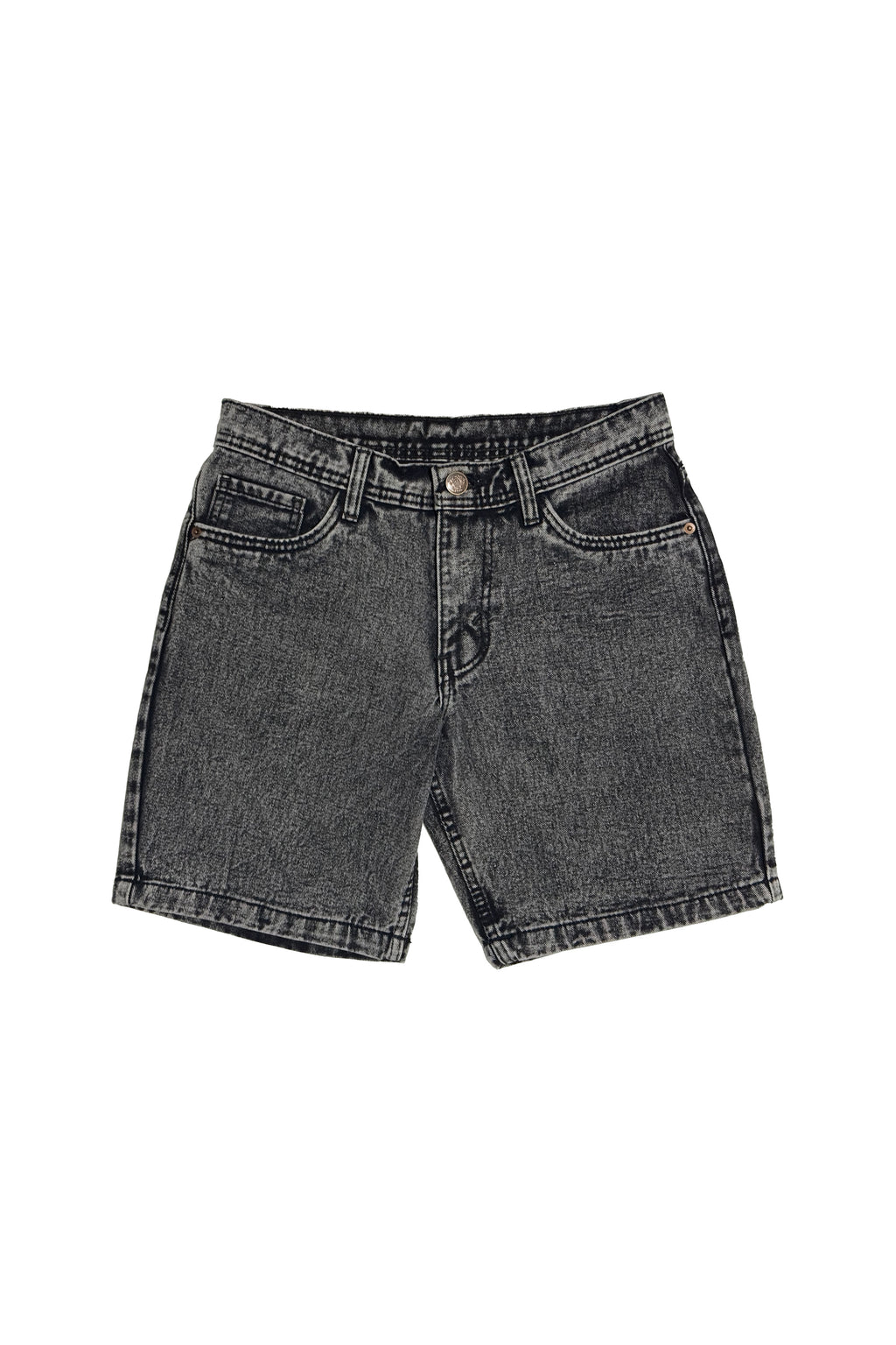 Premium Acid Wash Denim Short