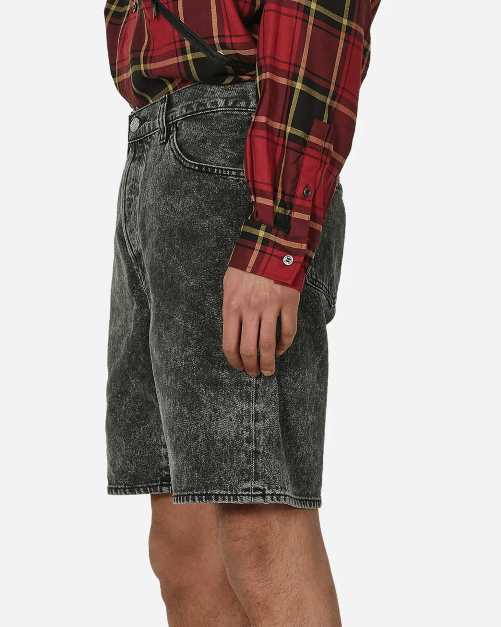 Premium Acid Wash Denim Short
