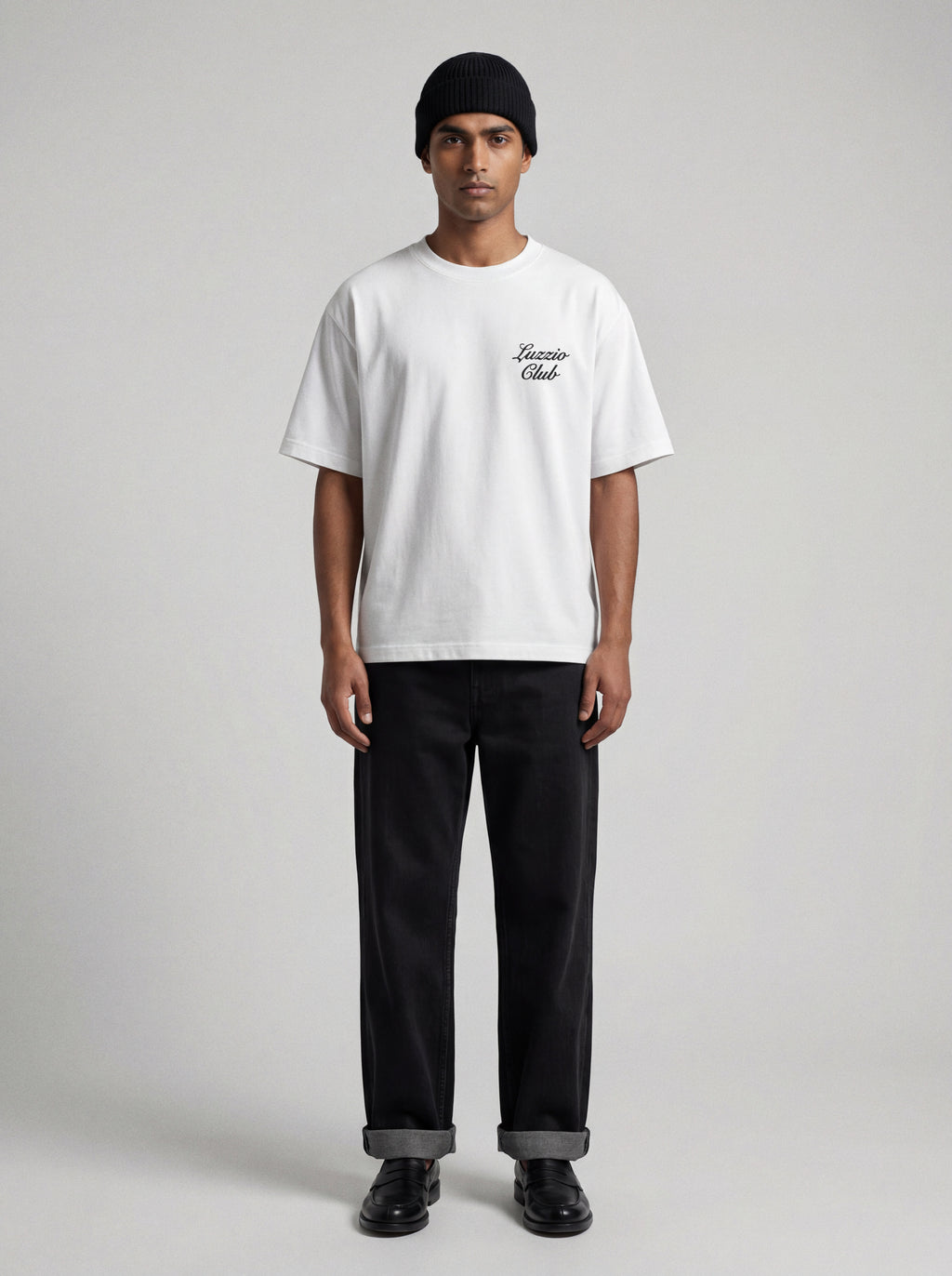 Positano Italian Paradise White Oversized T-shirt