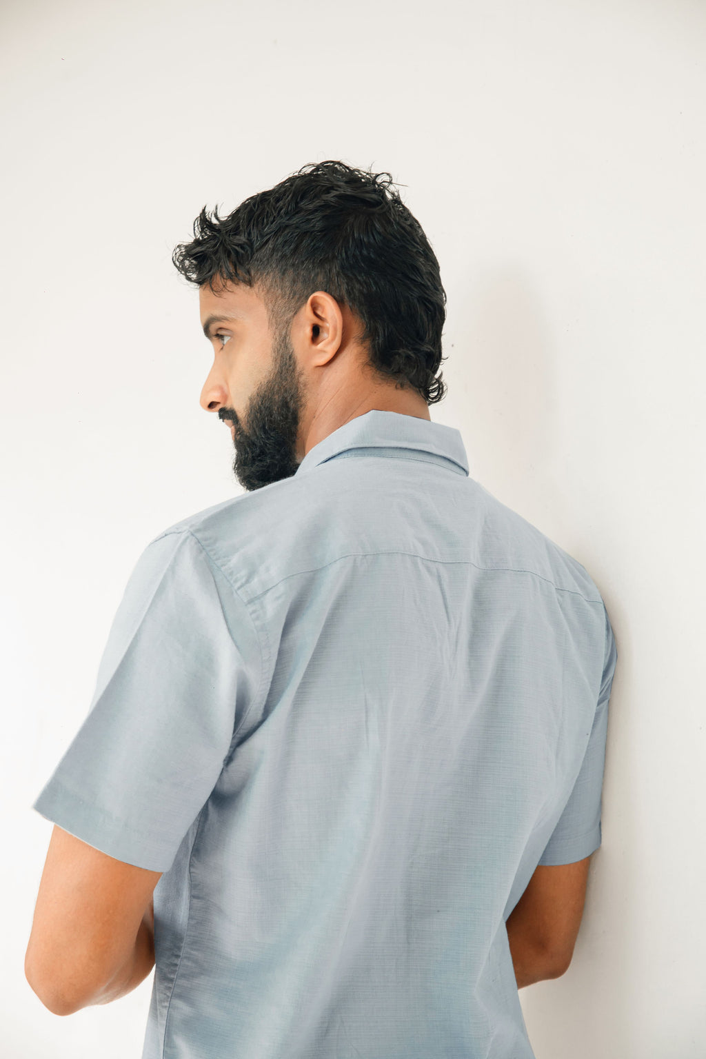 Light Blue Premium Linen Shirt Regular fit