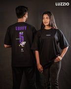 ONE PIECE LUFFY NUMBER OVERSIZE TSHIRT