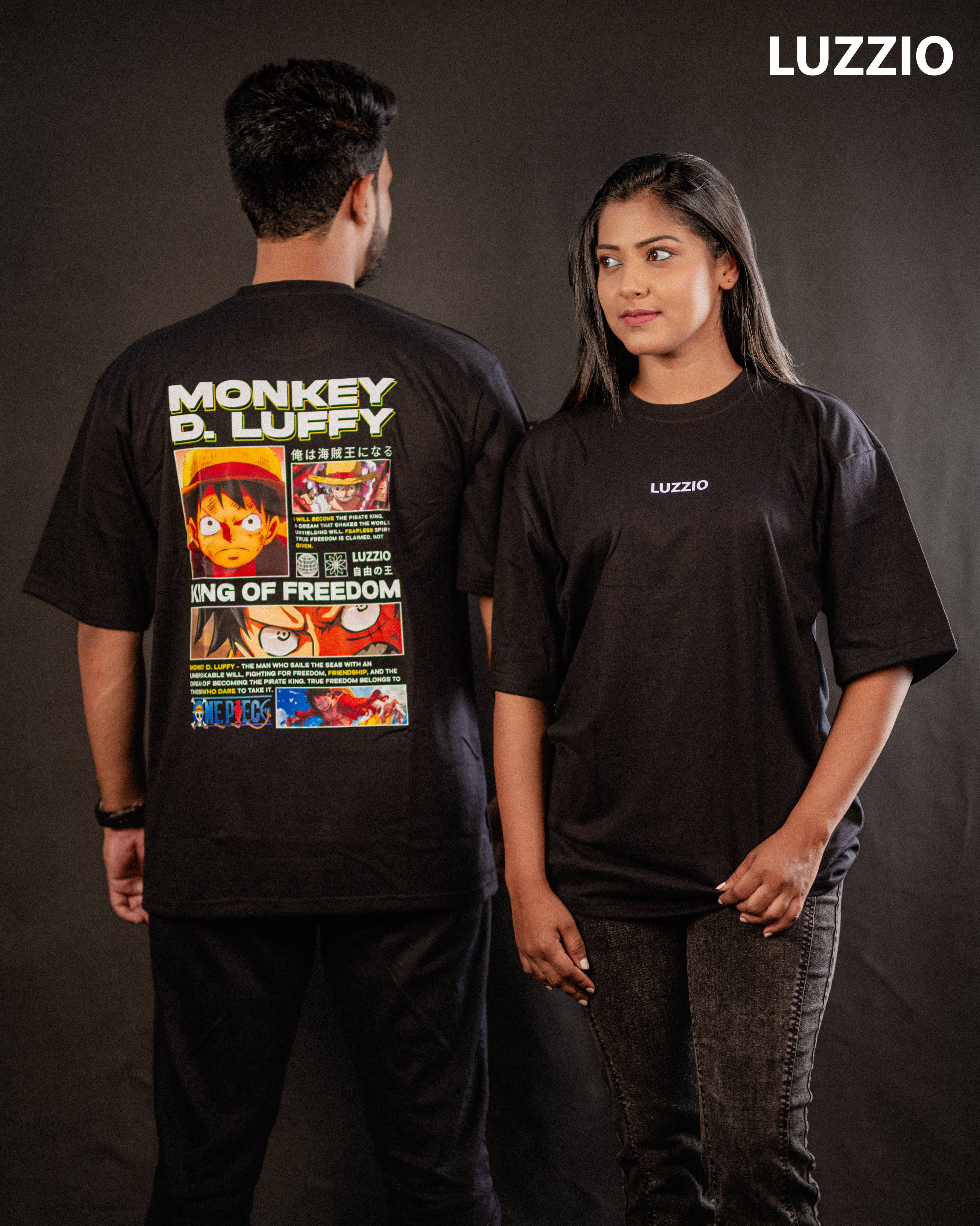 Monkey D. Luffy “King of Freedom” Oversized T-Shirt