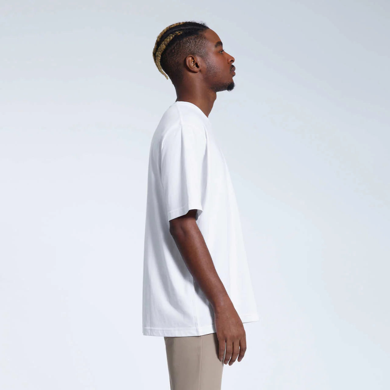 White Basic Premium Oversized T-shirt