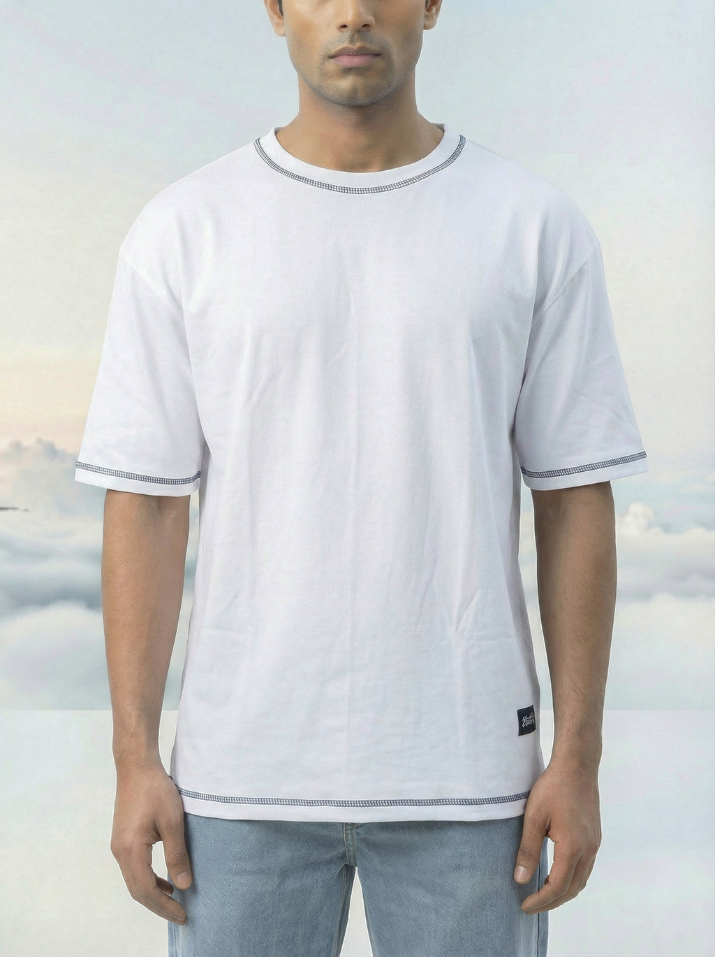 Baseline Oversize Tee White