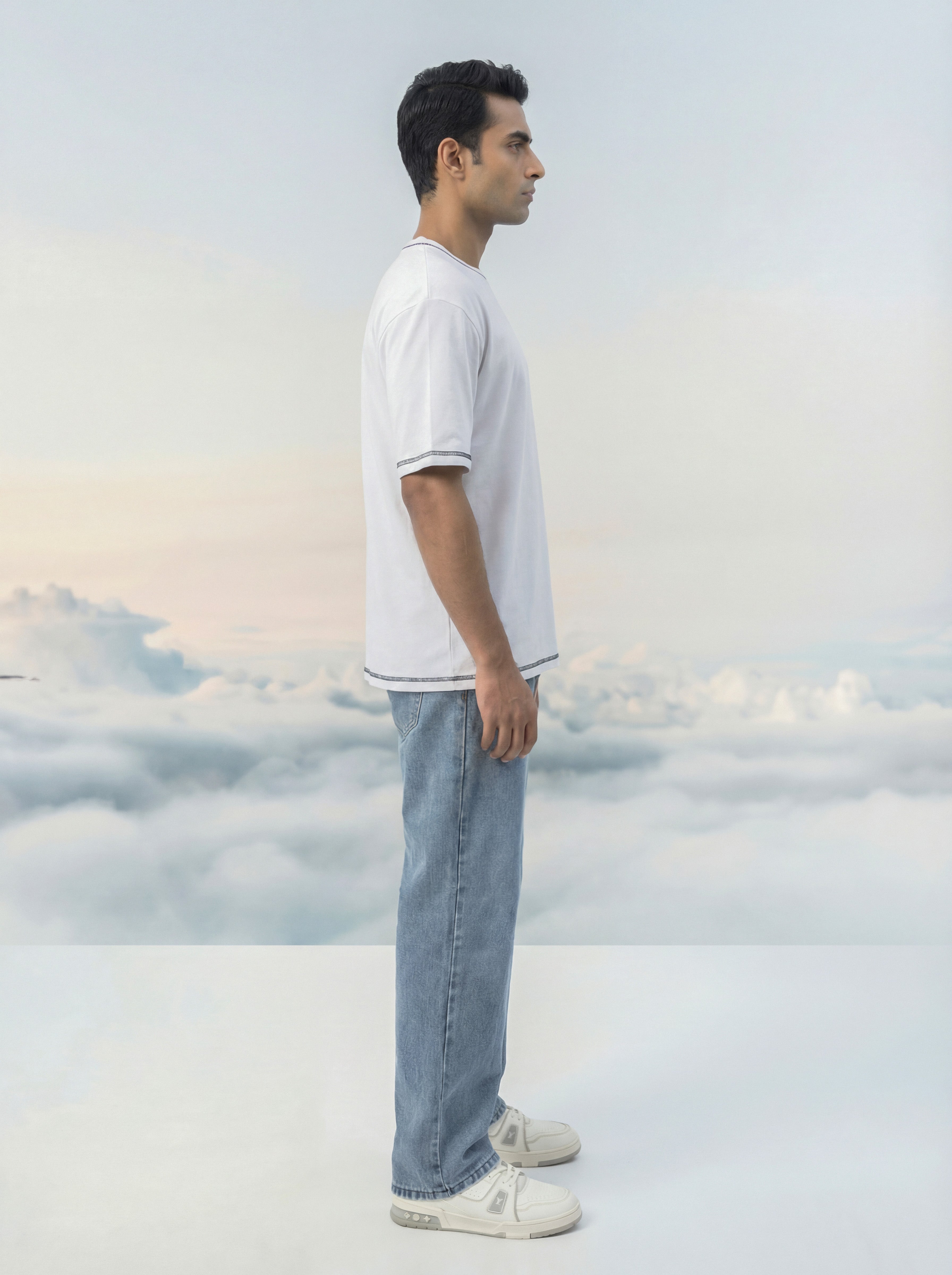 Baseline Oversize Tee White