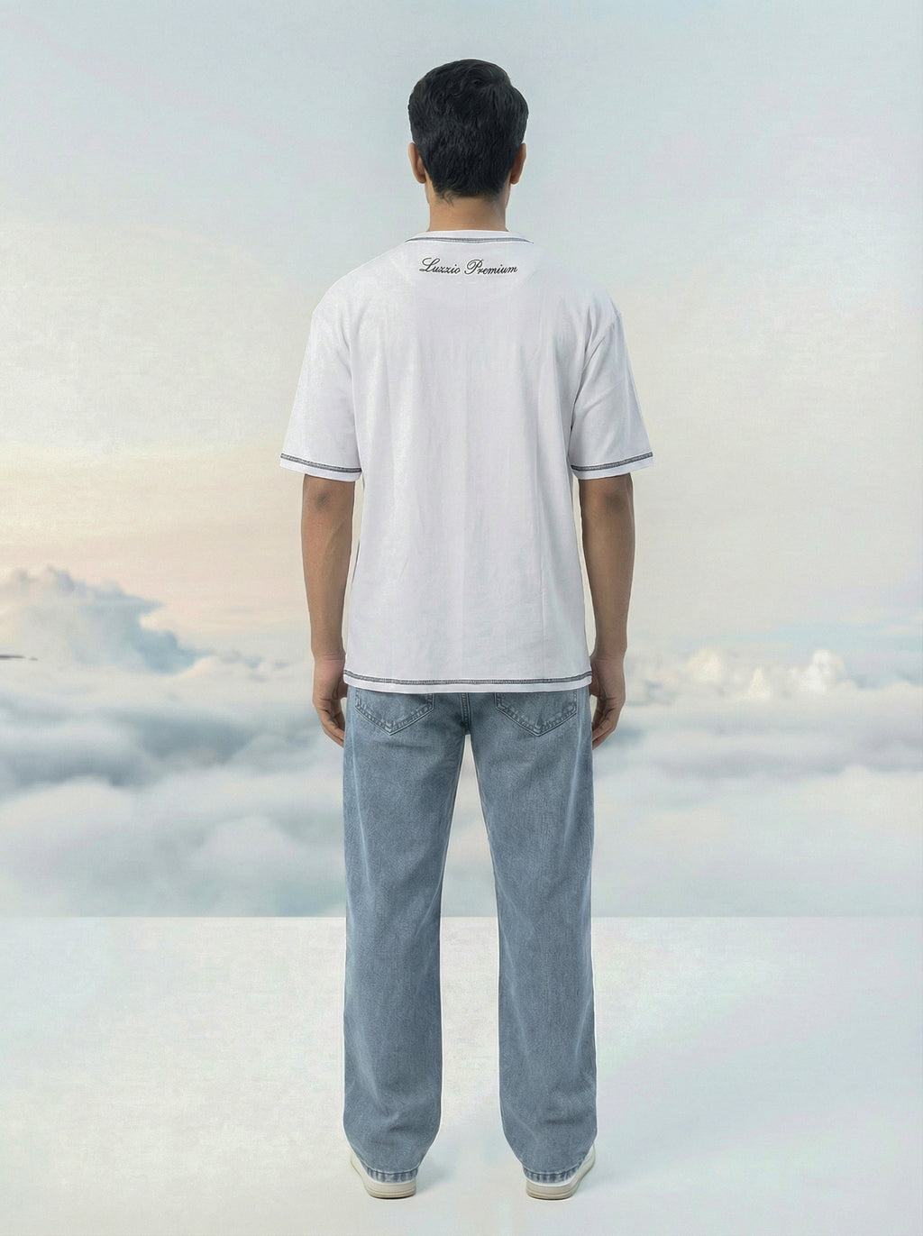 Baseline Oversize Tee White