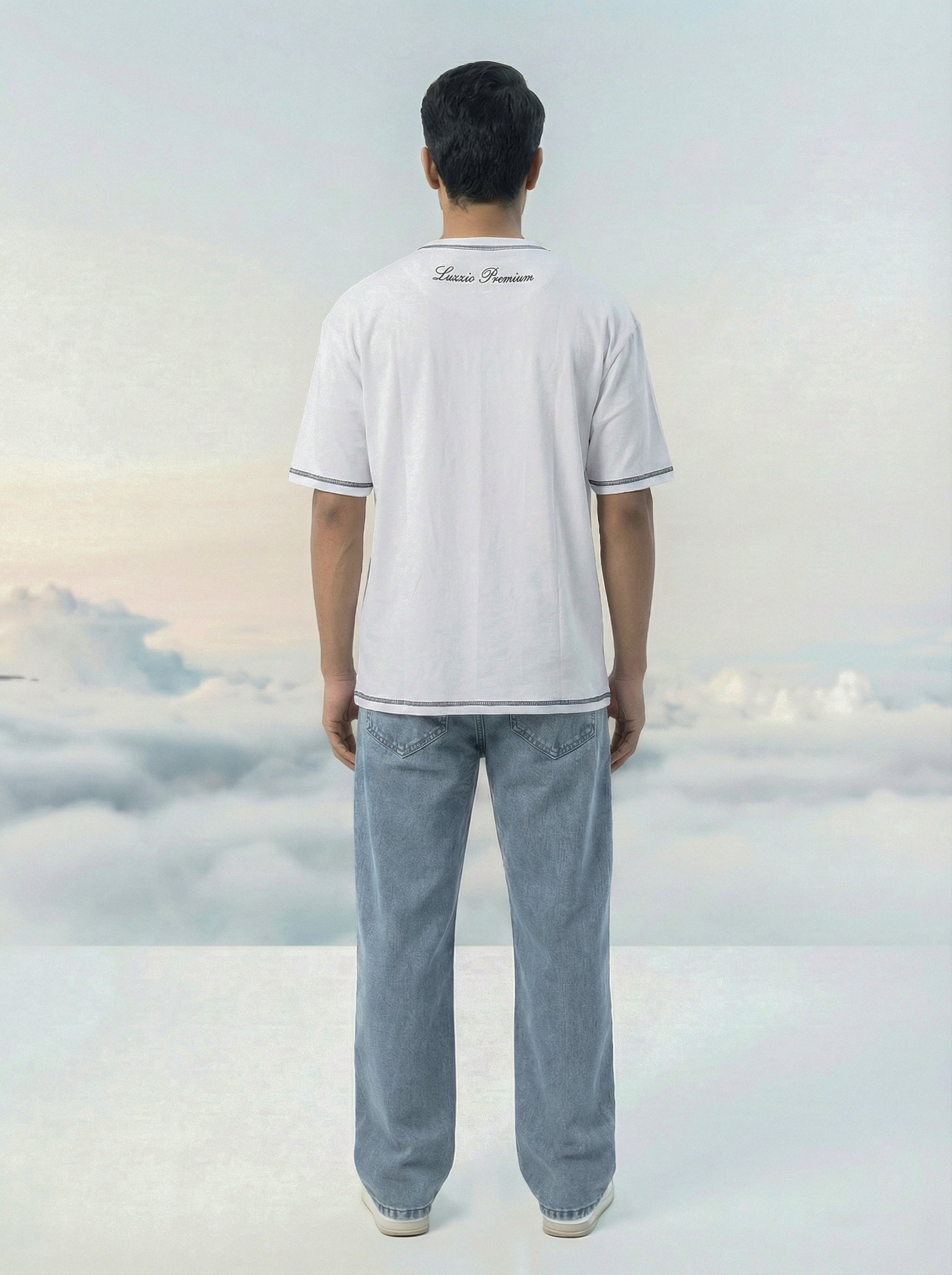 Baseline Oversize Tee White