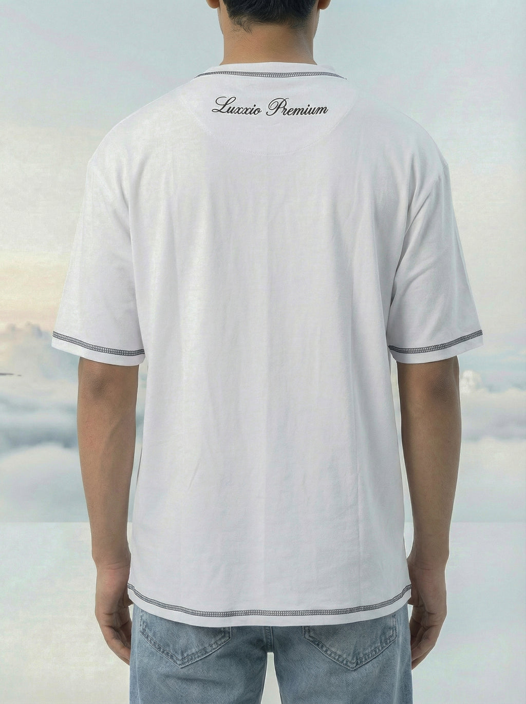 Baseline Oversize Tee White