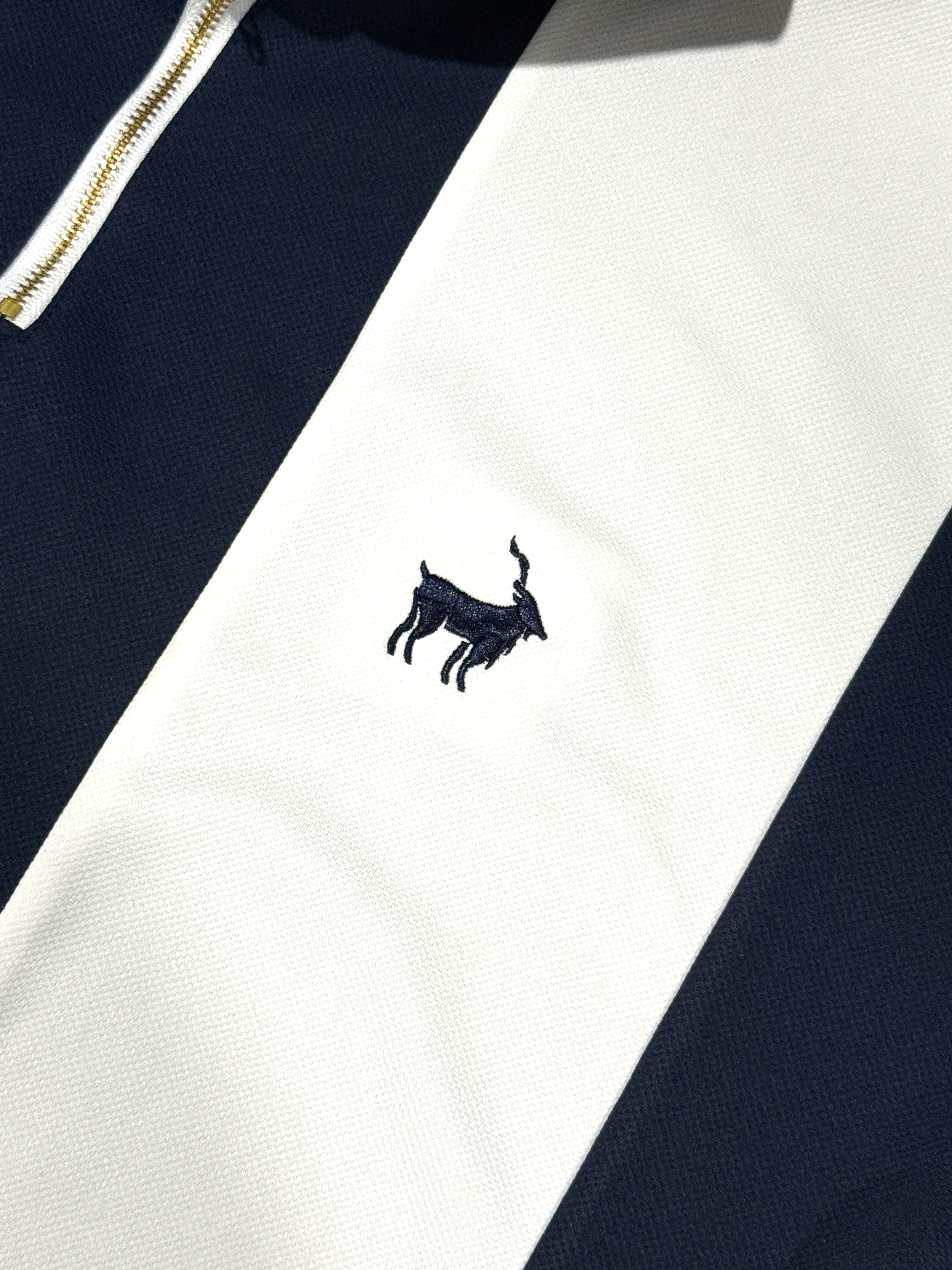 Striped Short Sleeve Polo Oversized Fit Soft Stretch