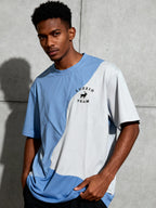 Tri-Tone Oversize Tee