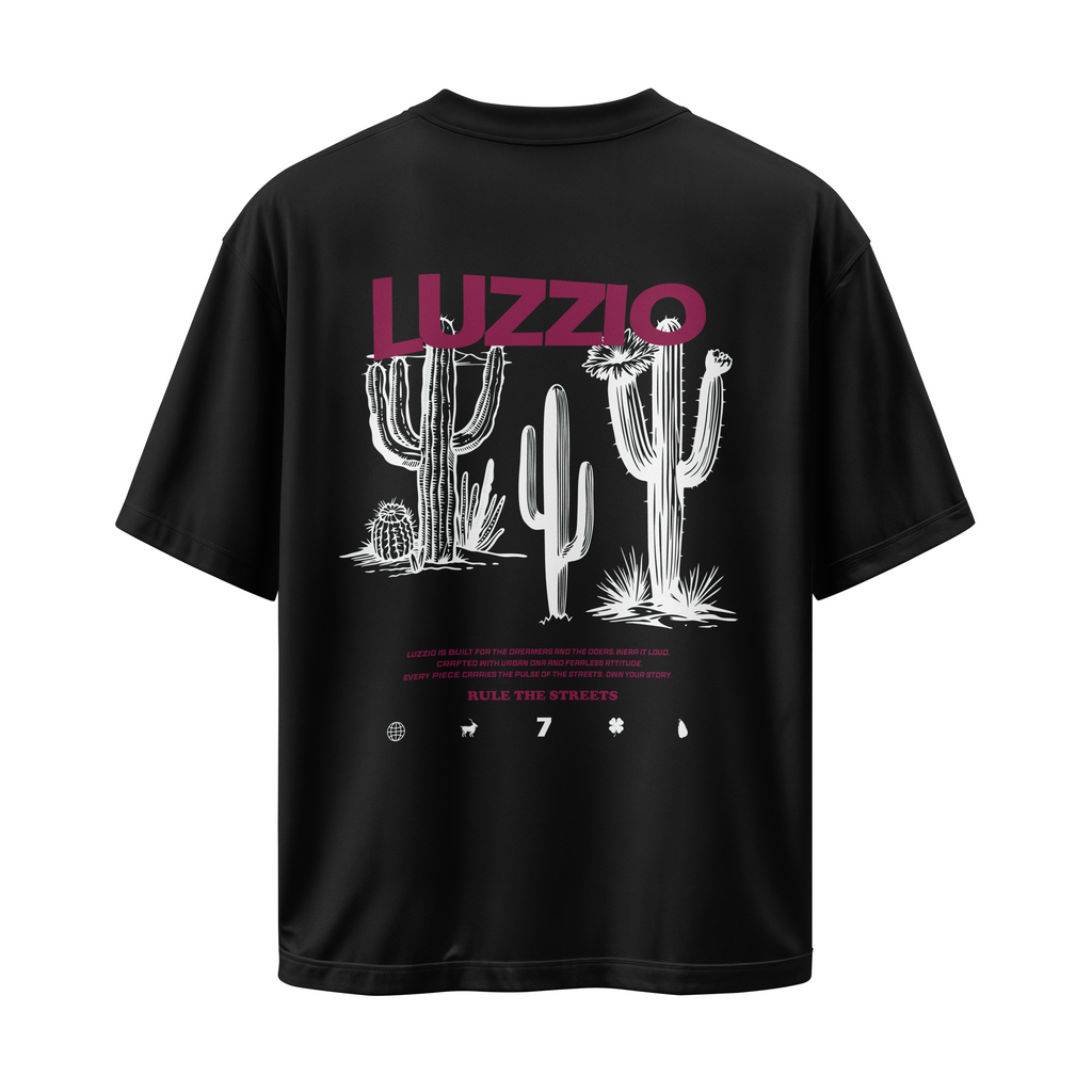 Cactus Puff Tee Oversized