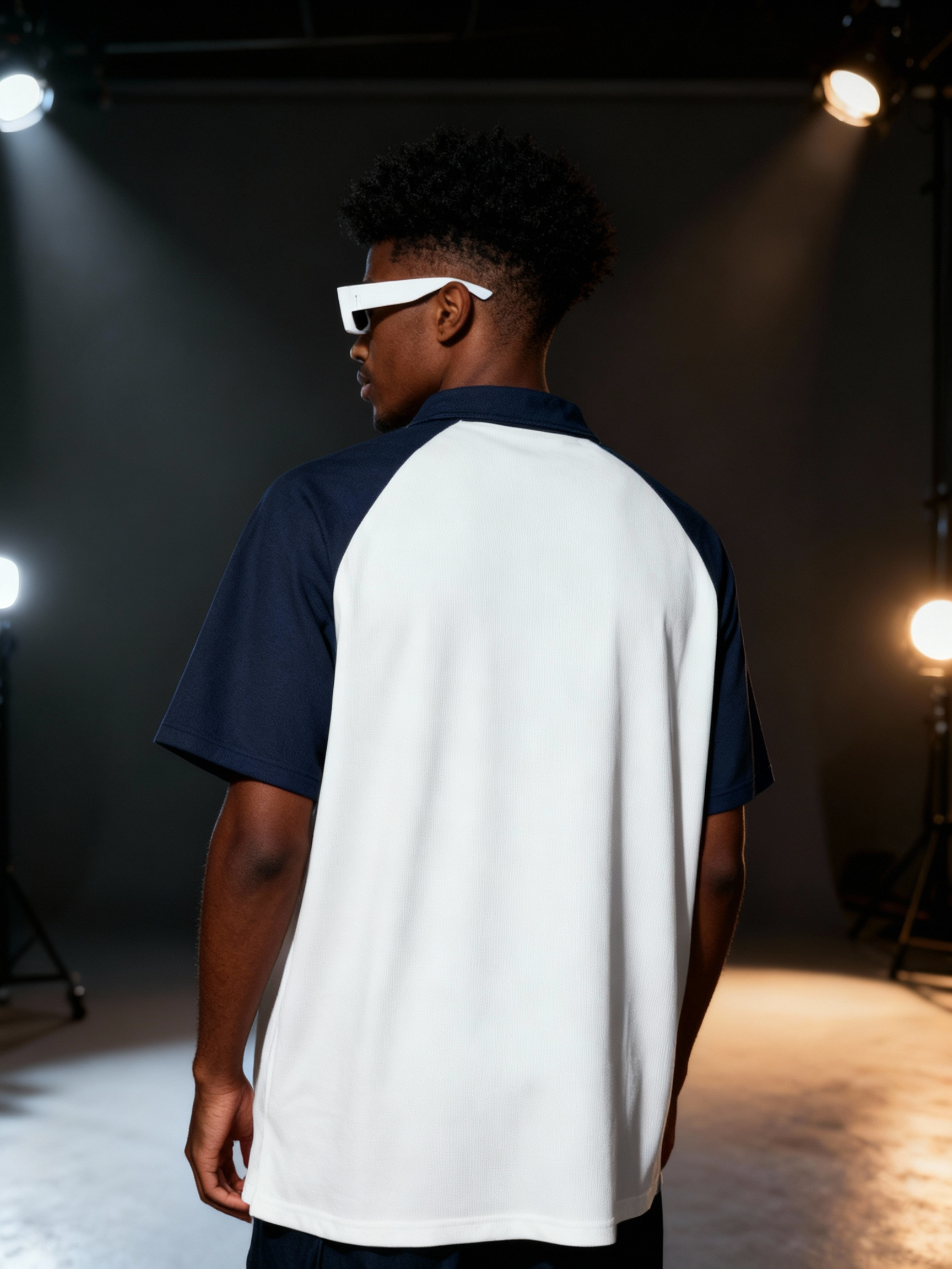 Oversized Raglan Polo