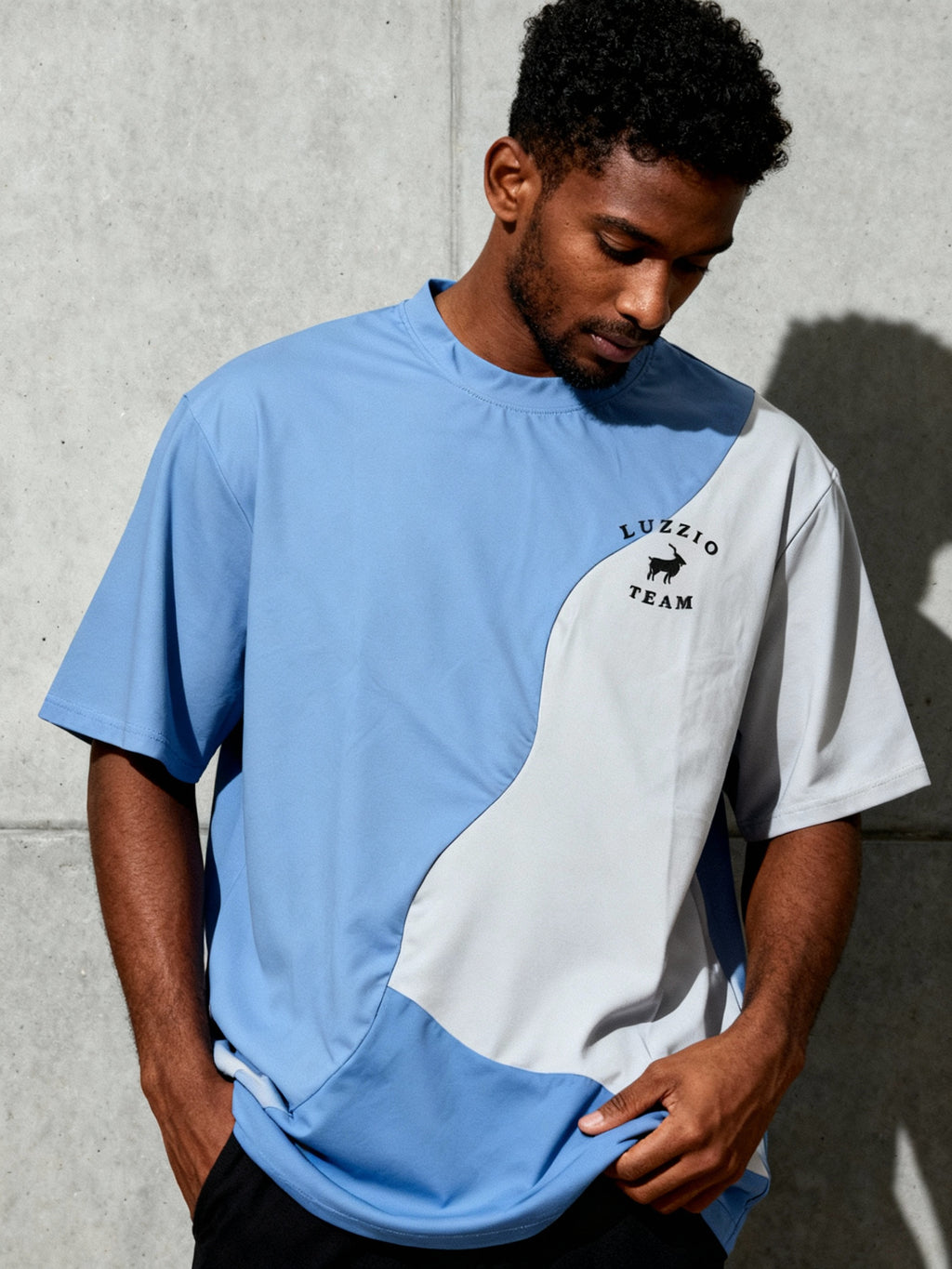 Tri-Tone Oversize Tee