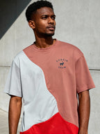 Tri-Tone Oversize Tee