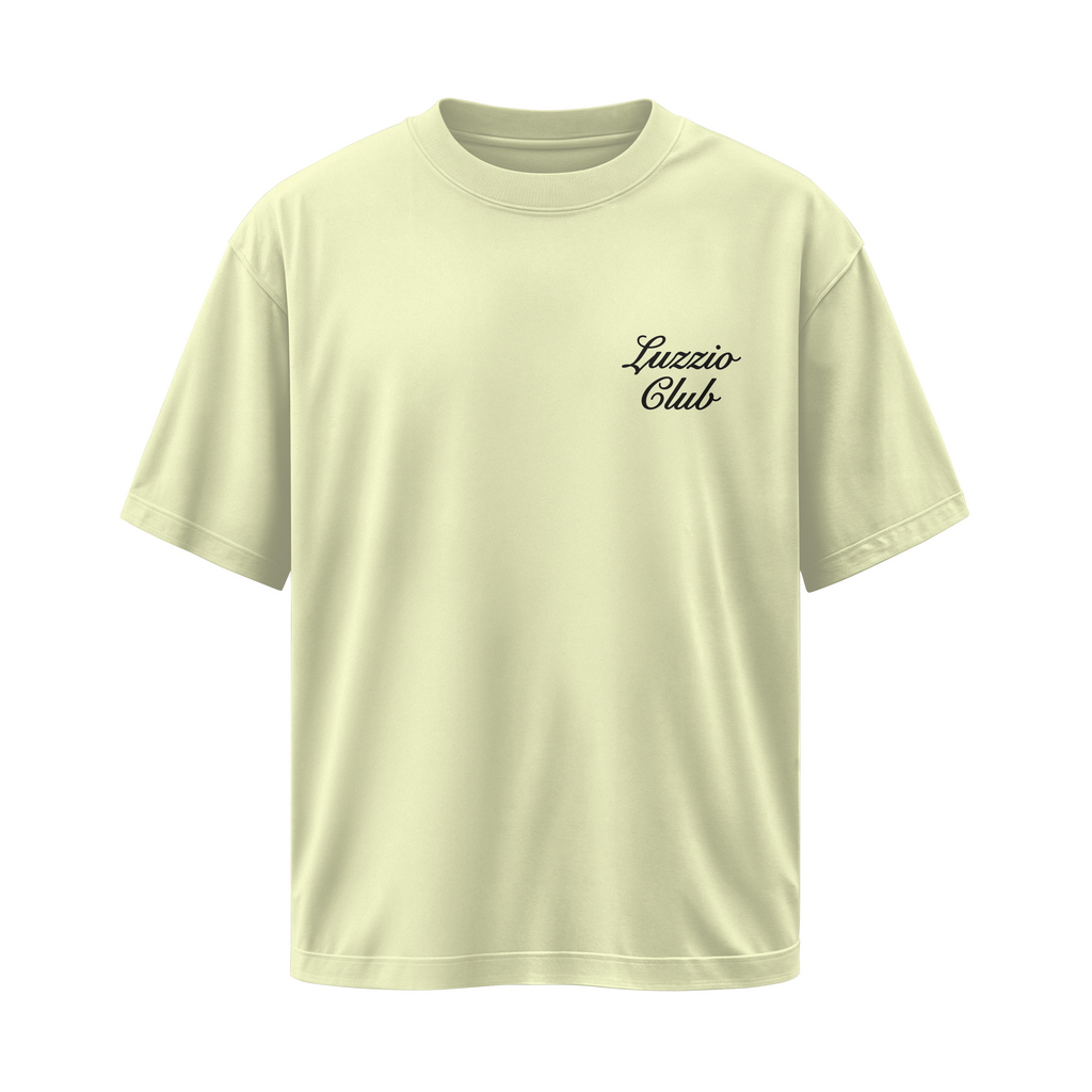 Positano Italian Paradise Yellow Oversized T-shirt
