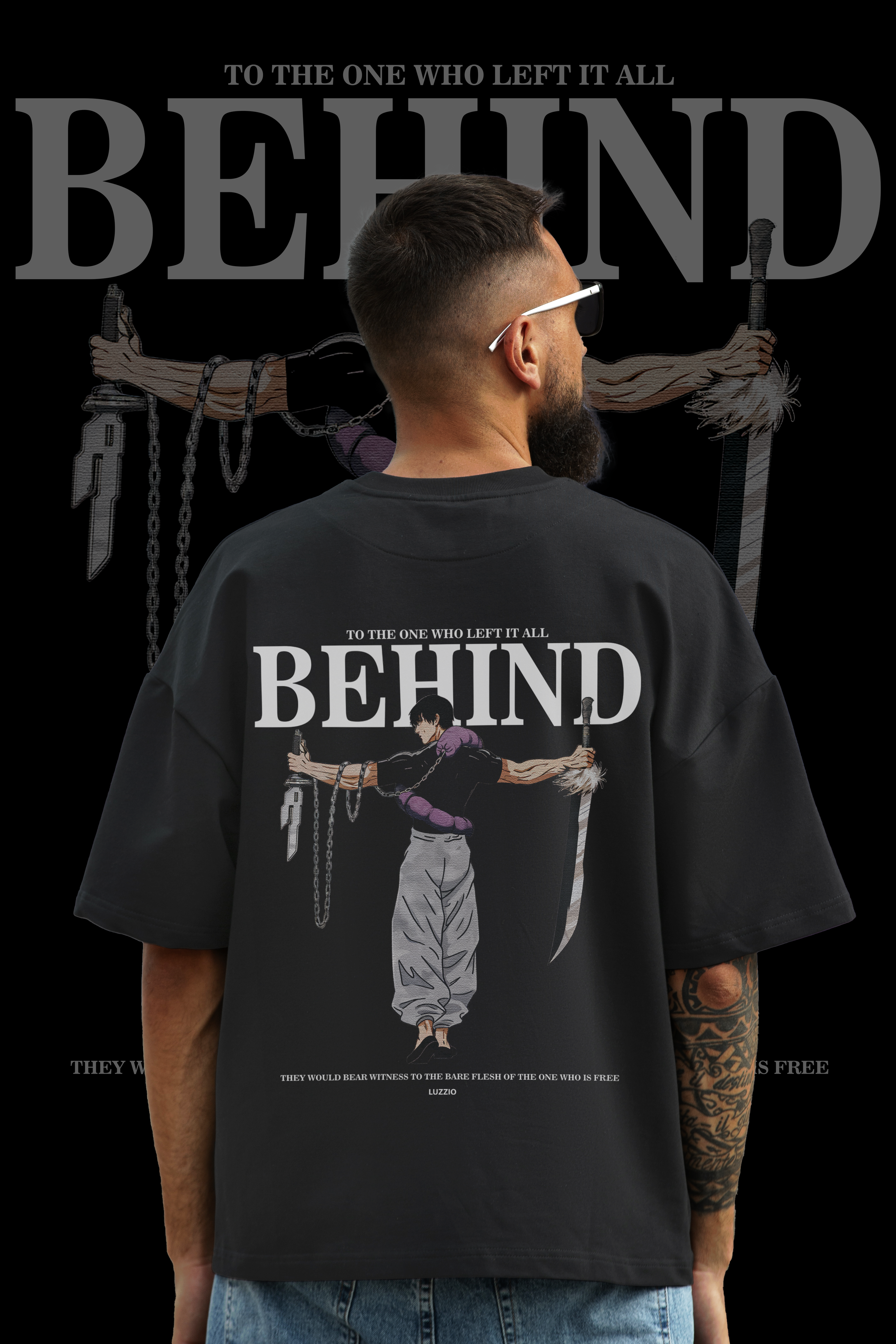 TOJI THE ONE WHO LEFT ALL BEHIND TSHIRT