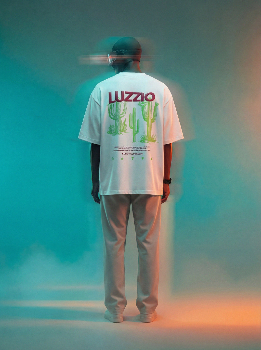 Cactus Puff Tee Oversized