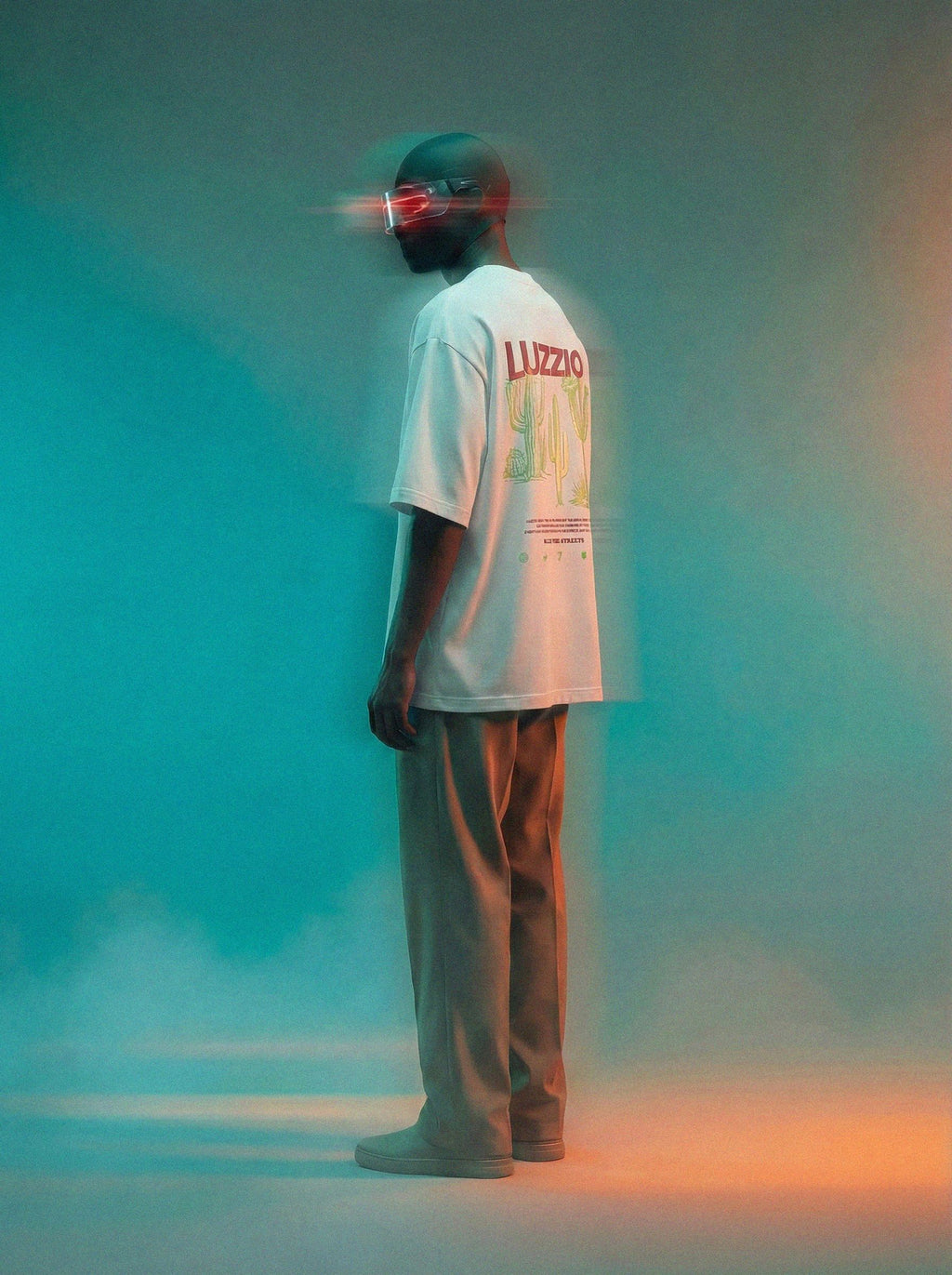 Cactus Puff Tee Oversized