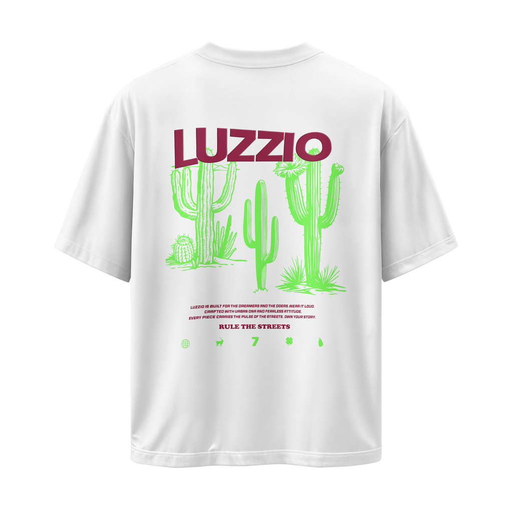 Cactus Puff Tee Oversized